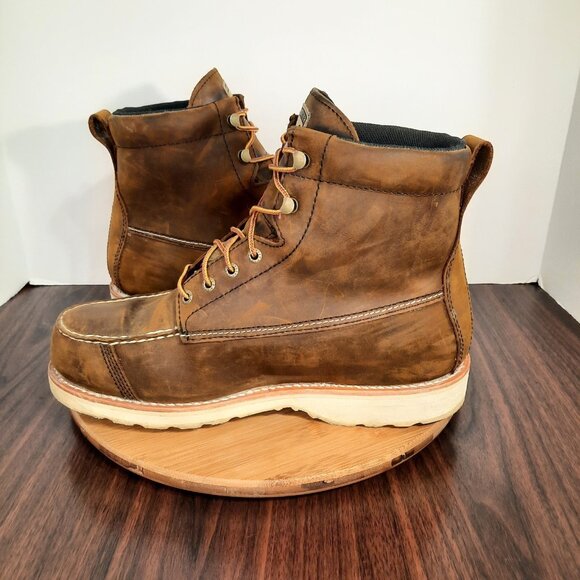 Irish Setter Wingshooter Mens Size 11 Boots Brown Leather Waterproof Hunt 891 - Picture 6 of 10